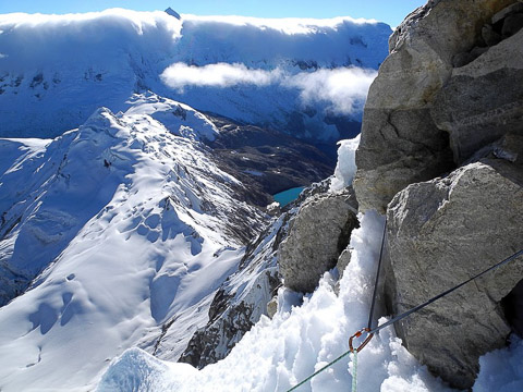 Alpinisme PEROU Ranrapalca (6162 m) et Artesonraju (6025 m)