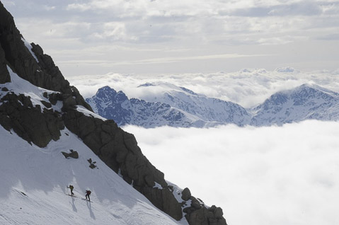 Ski FRANCE Traversée de la Corse Sud-Nord