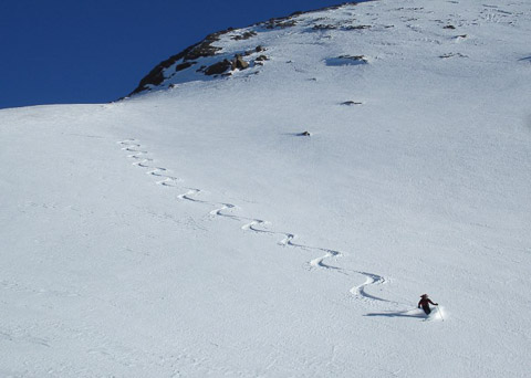 Ski MAROC Ski dans le massif du M'Goun