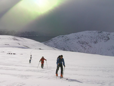 Ski NORVEGE Ski-voilier autour de Tromsø